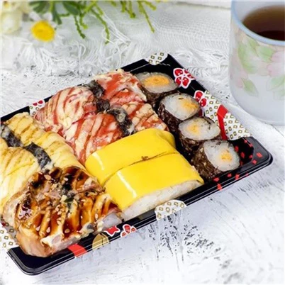 Plastic Sushi Box