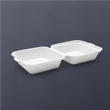 6 Inch Bagasse Burger Box