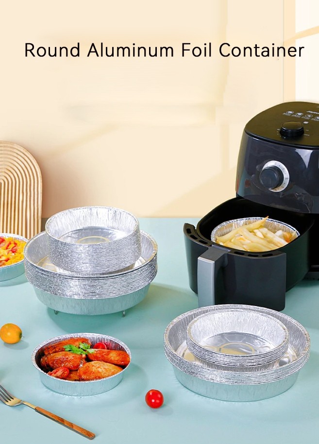 1000ml Round Aluminum Foil Container